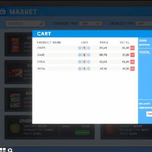 Supermarket Simulator - Screen