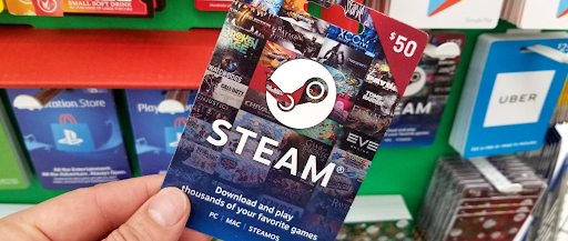 Digital Steam Gift Cards